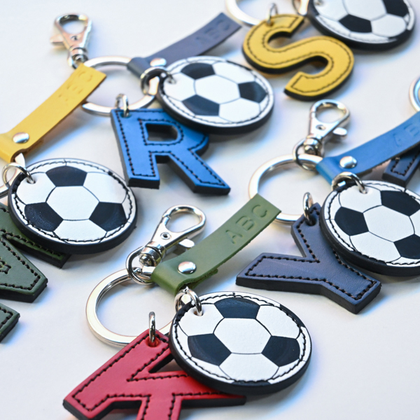サッカーボール/卒団記念キーホルダー